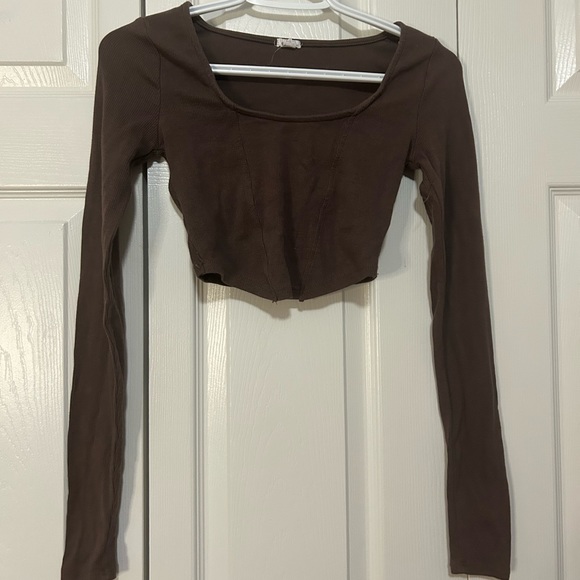 Garage brown long sleeve - Picture 2 of 5
